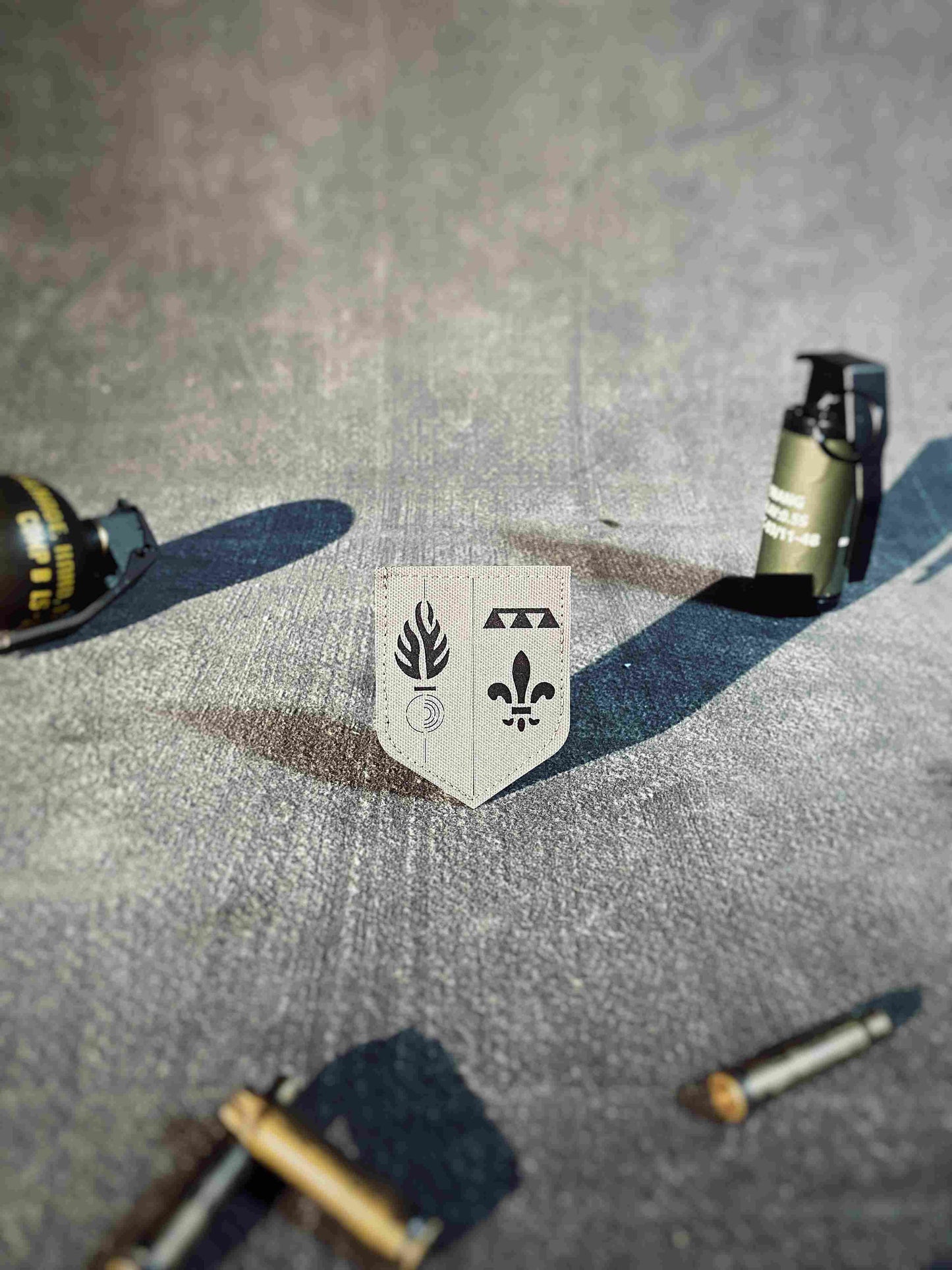 Patch Blason / Région de Gendarmerie Mobile de Marseille Sud Est Lasercut