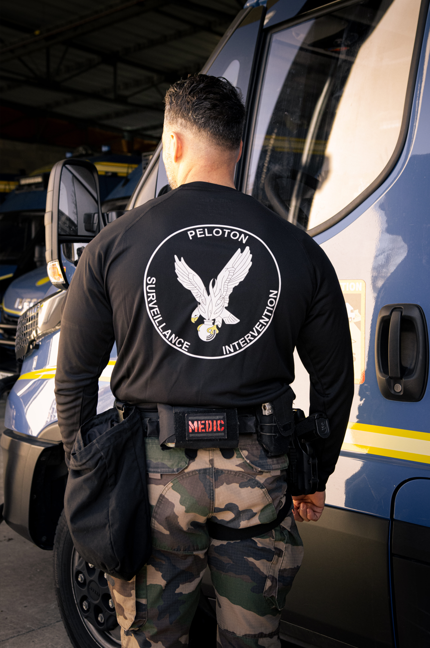 T-shirt Peloton Surveillance d'Intervention Tactique Gendarmerie