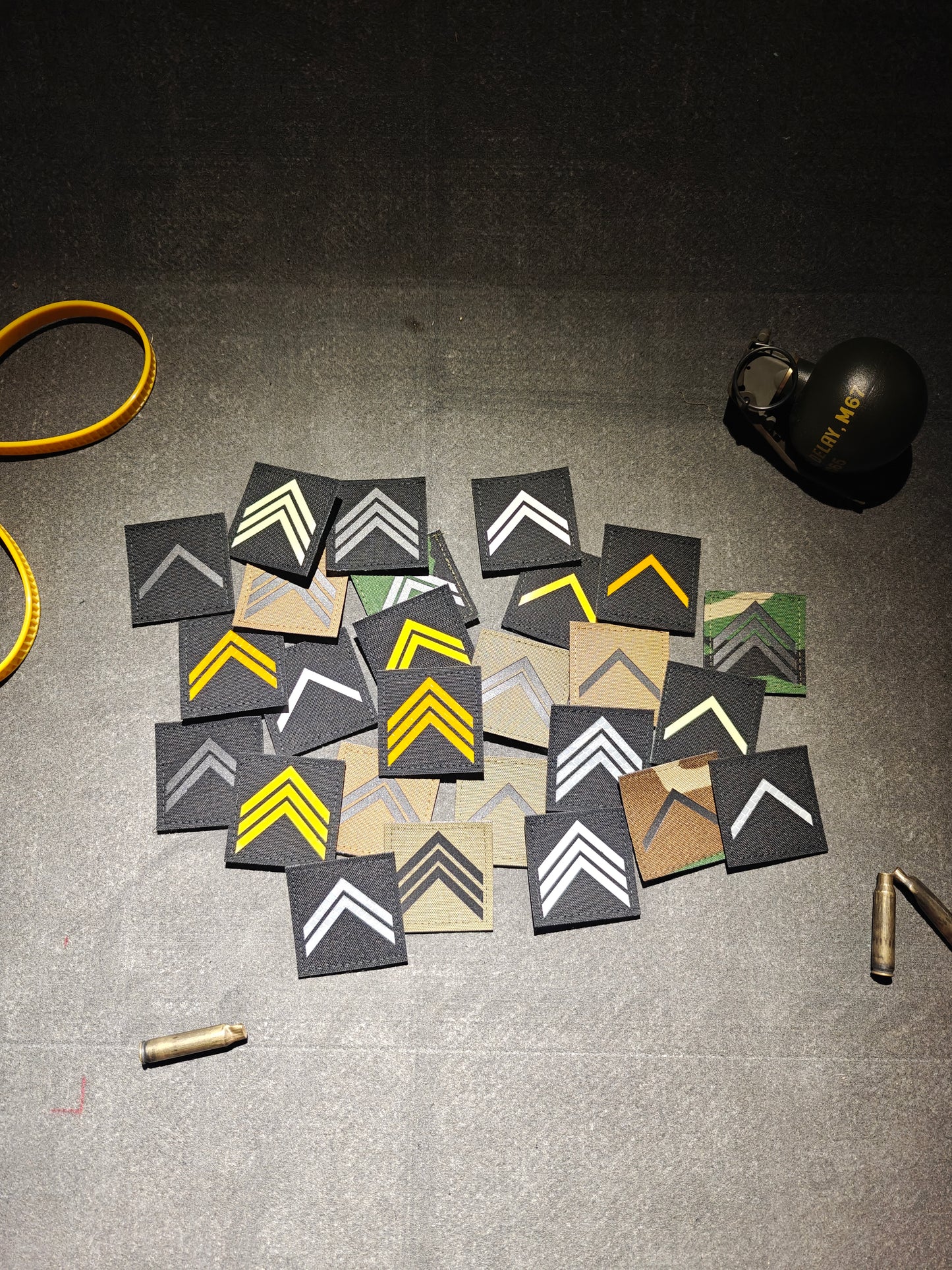 Patch Grade Chevron lasercut