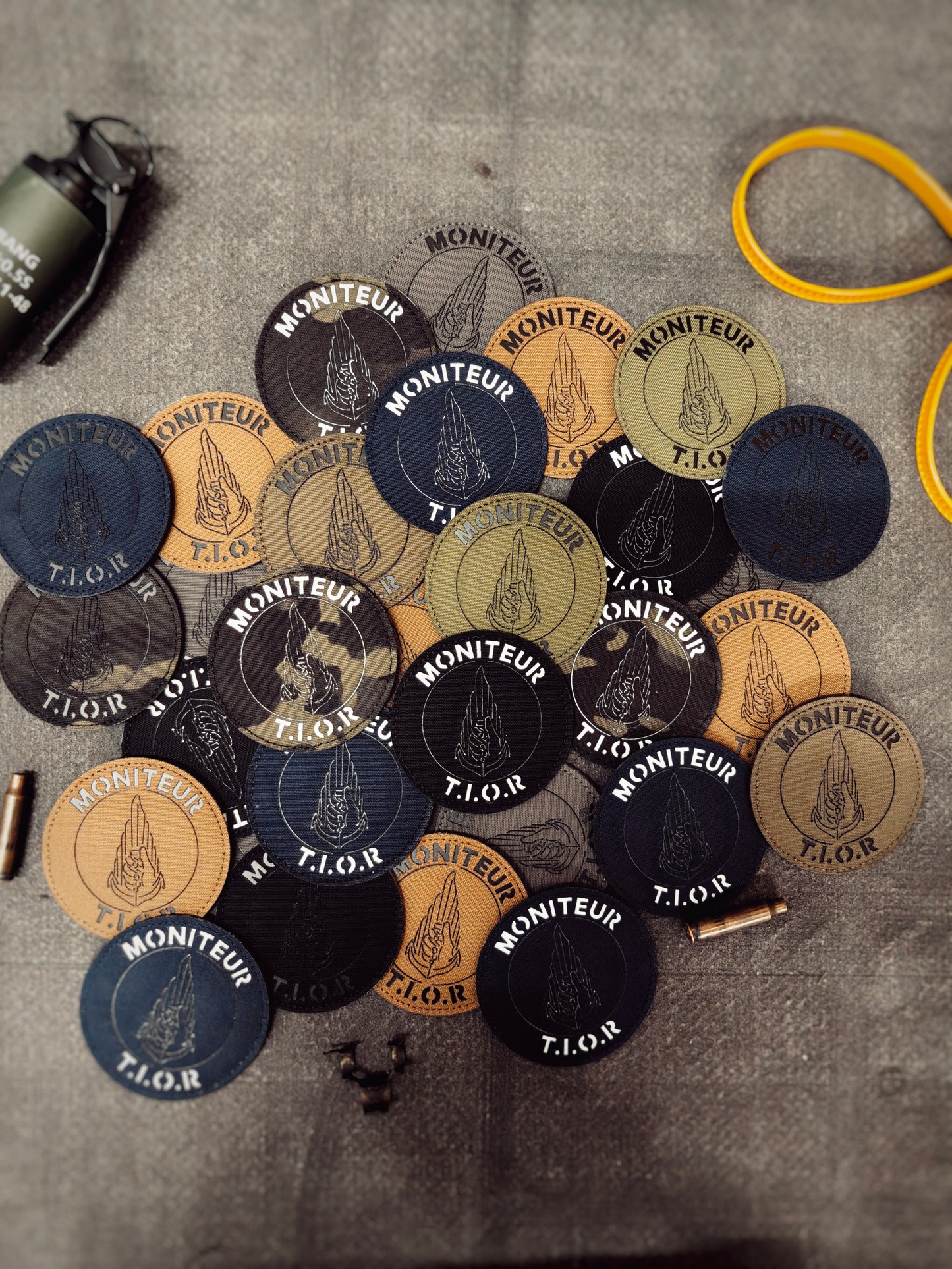 Patch Moniteur TIOR Lasercut