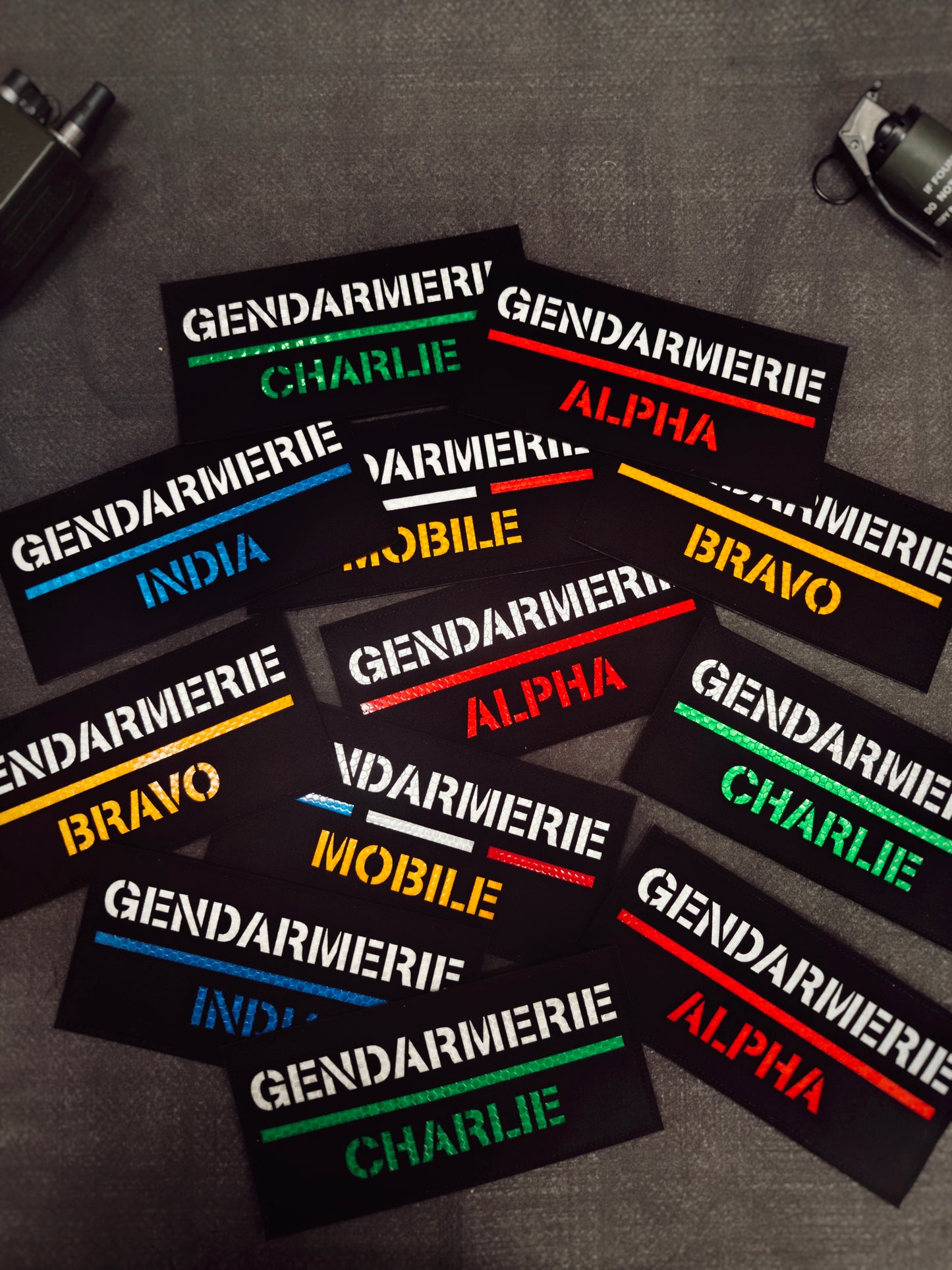 Peloton Gendarmerie Mobile (21x10) Dorsale