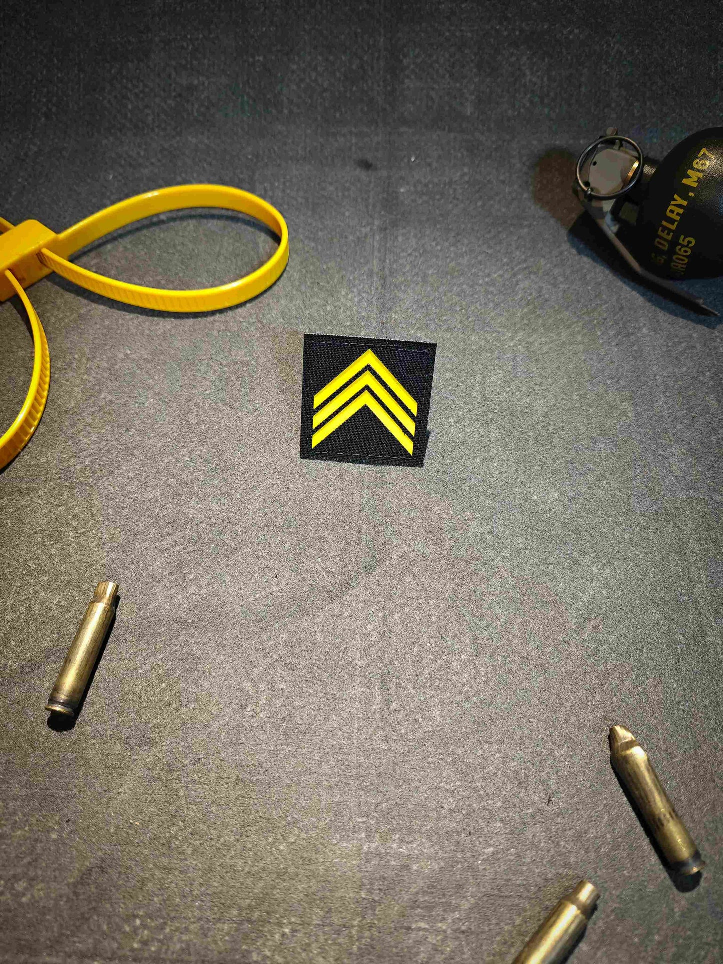 Patch Grade Chevron lasercut