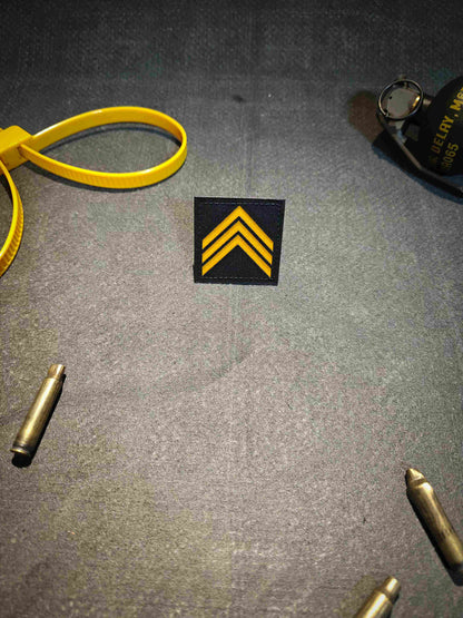 Patch Grade Chevron lasercut