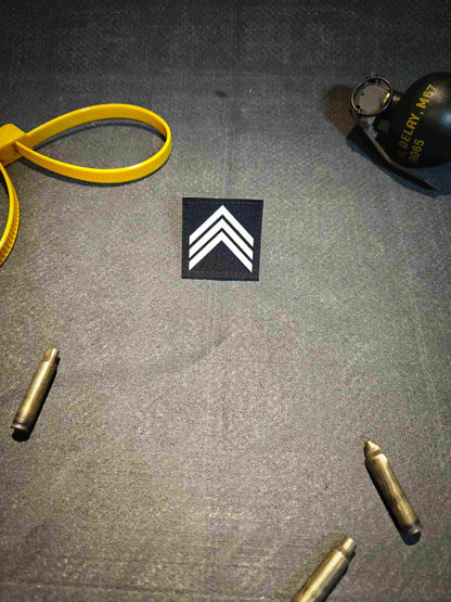 Patch Grade Chevron lasercut