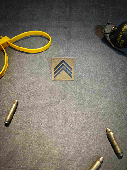 Patch Grade Chevron lasercut