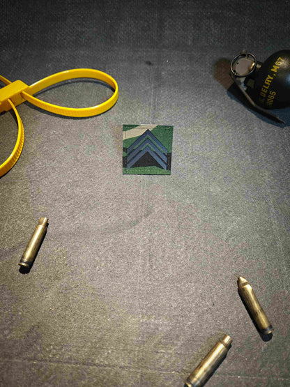 Patch Grade Chevron lasercut