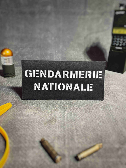 Gendarmerie Nationale (21x10) Noir