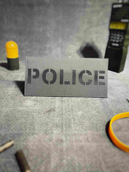 Patch Police (21x10) Gris