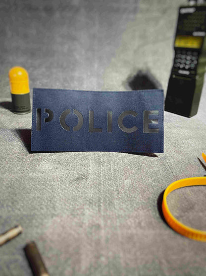 Patch Police (21x10) Bleu