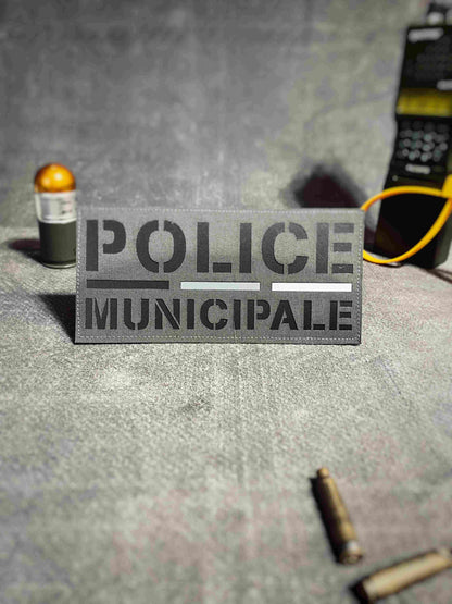 Police Municipale (21x10) Gris