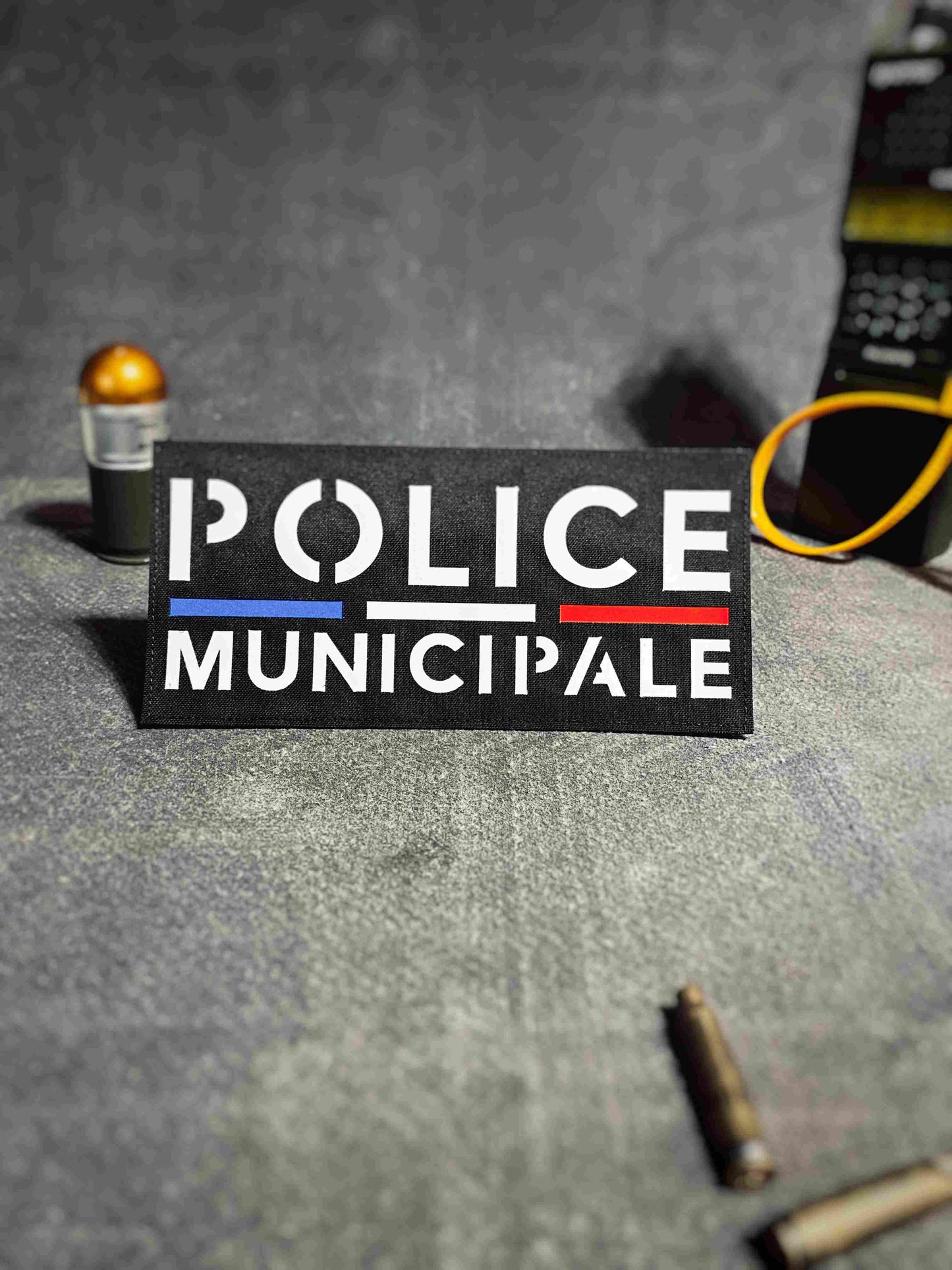 Police Municipale (21x10) Noir