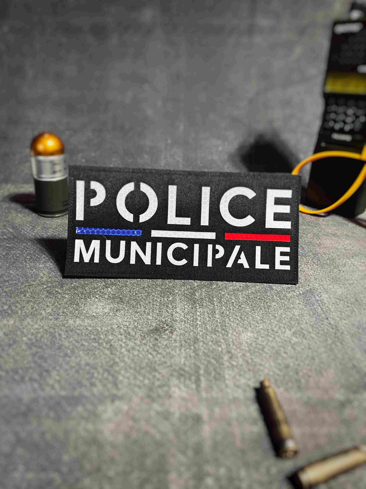 Police Municipale (21x10) Noir