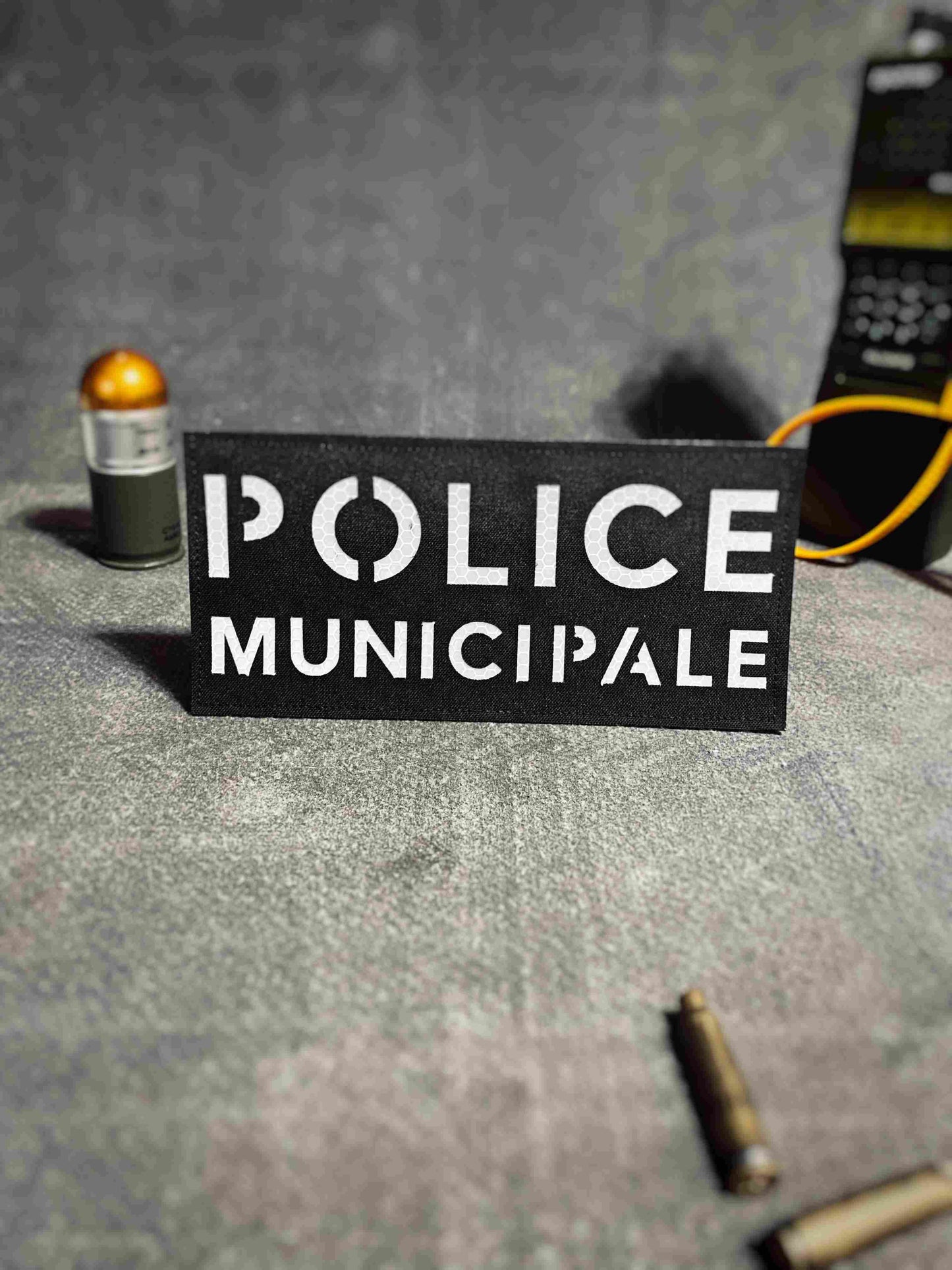 Police Municipale (21x10) Noir