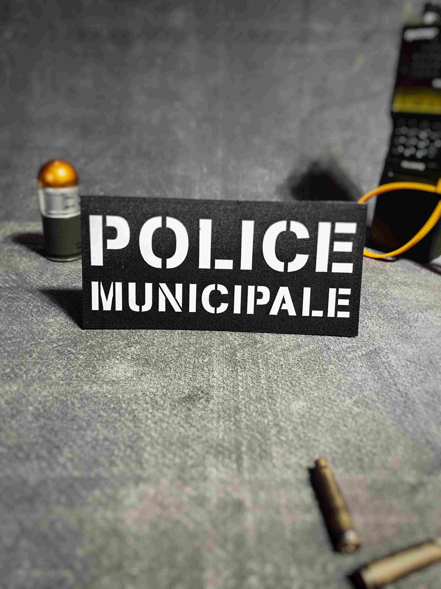 Police Municipale (21x10) Noir