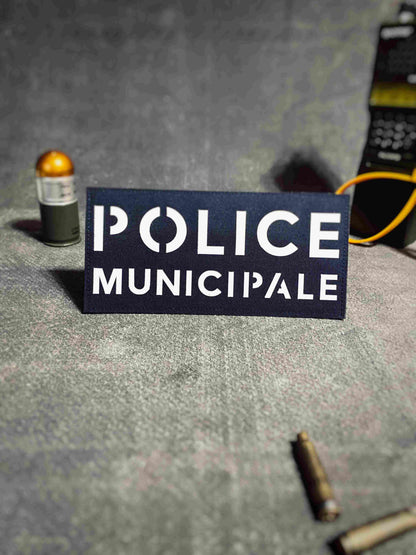 Police Municipale (21x10) Bleu