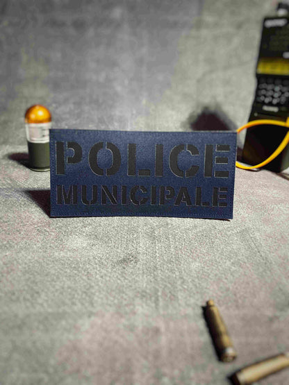 Police Municipale (21x10) Bleu