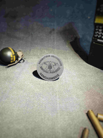 Patch Formateur Secourisme lasercut