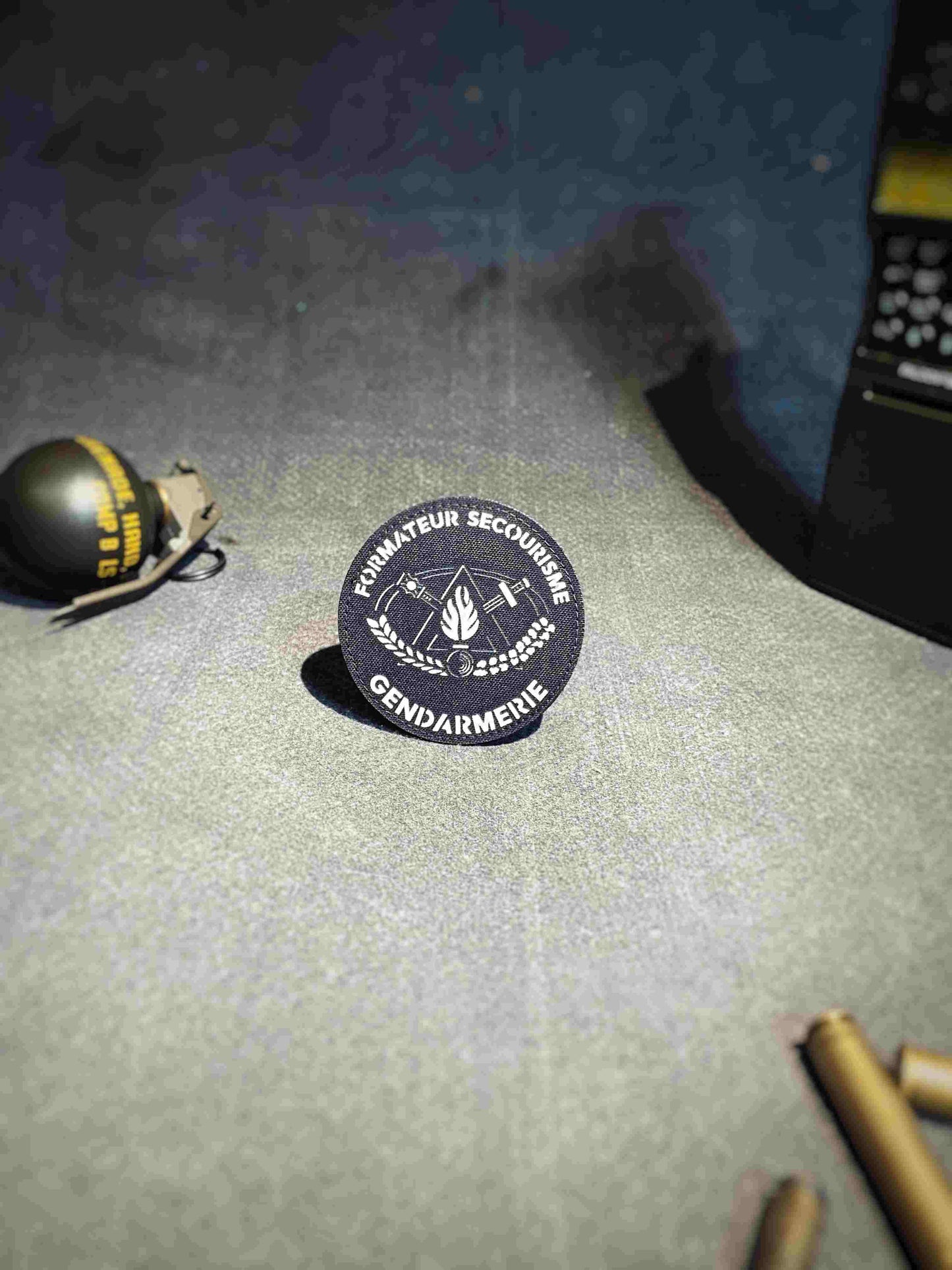 Patch Formateur Secourisme lasercut