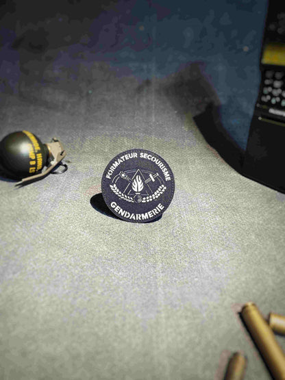 Patch Formateur Secourisme lasercut
