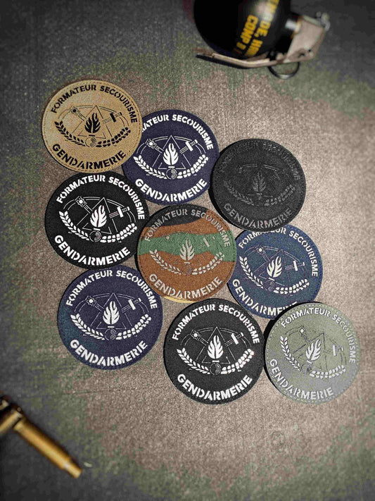 Patch Formateur Secourisme lasercut