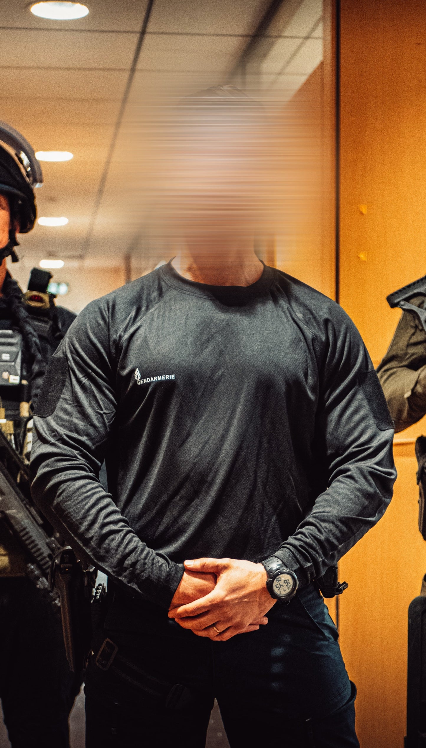 T-shirt GENDARMERIE Thermique Tactique Quickdry manches longues