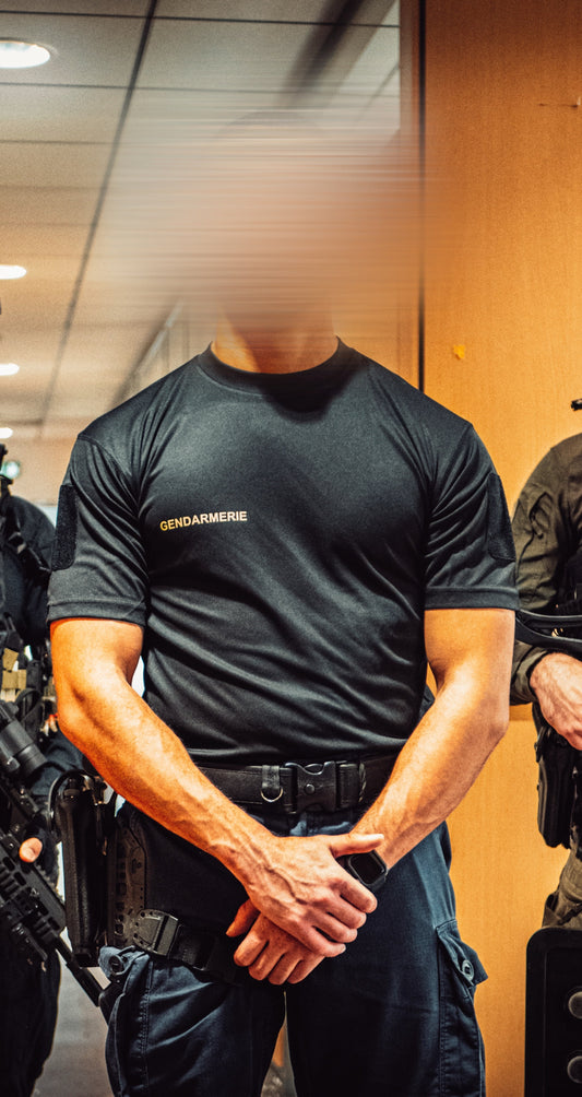 T-shirt GENDARMERIE Thermique Tactique Quickdry manches courtes