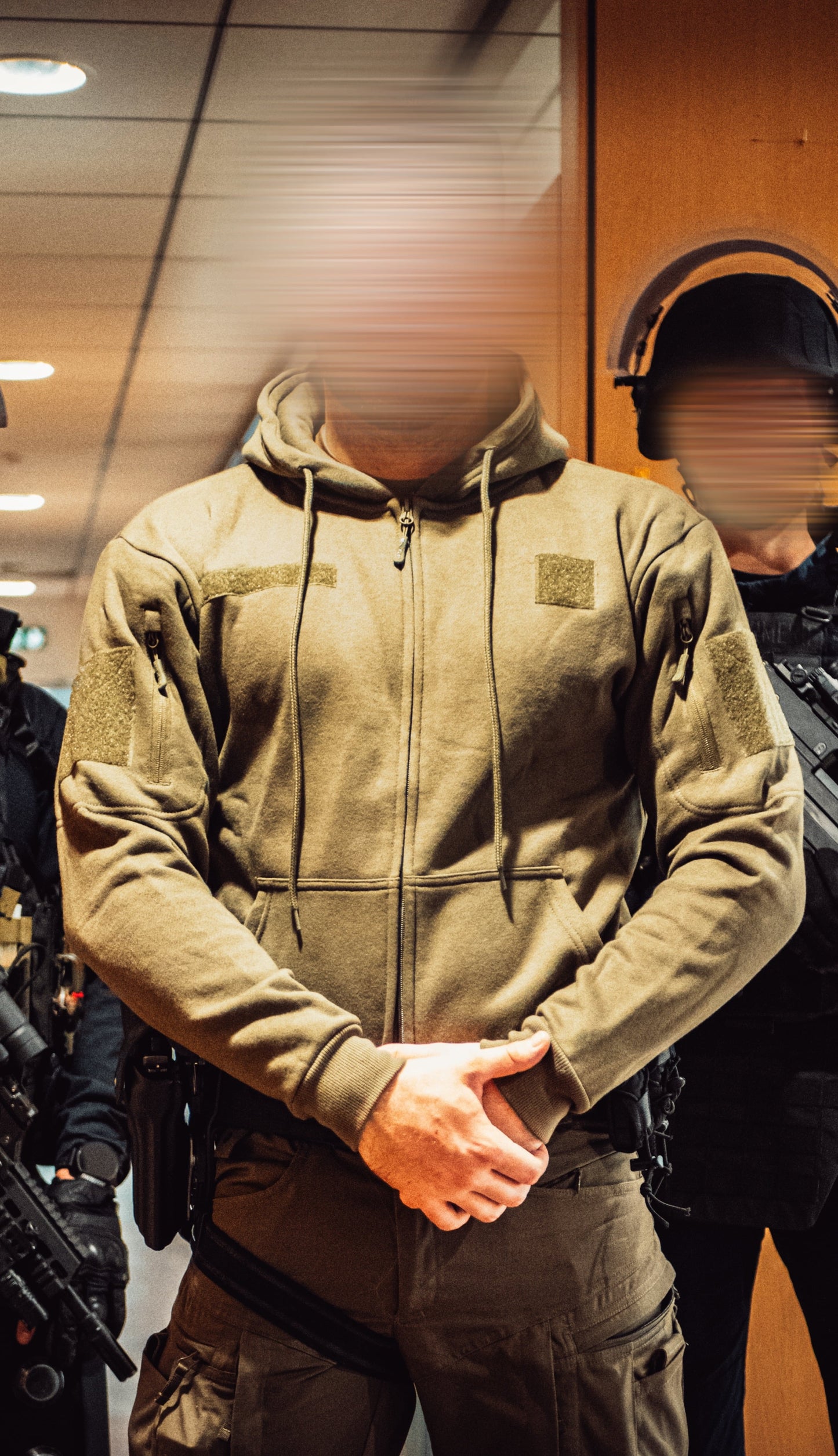 Veste à Capuche GENDARMERIE Tactique