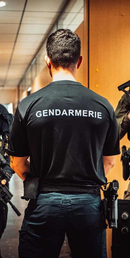 T-shirt GENDARMERIE Thermique Tactique Quickdry manches courtes