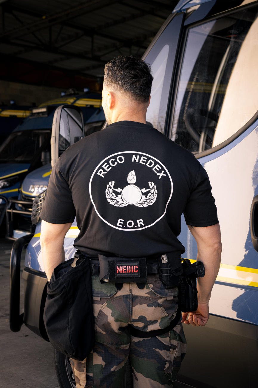 T-shirt RECO NEDEX / EOR Tactique Gendarmerie