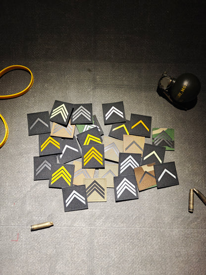 Patch Grade Chevron lasercut