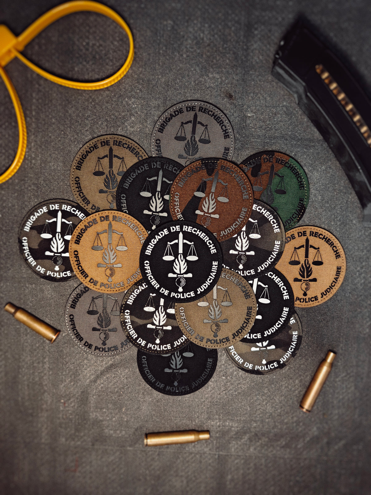 Brigade de Recherche Lasercut Patch