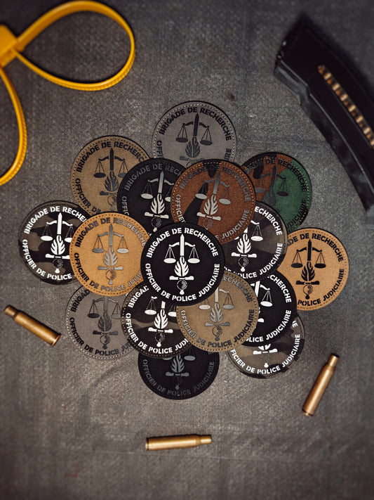 Brigade de Recherche Lasercut Patch