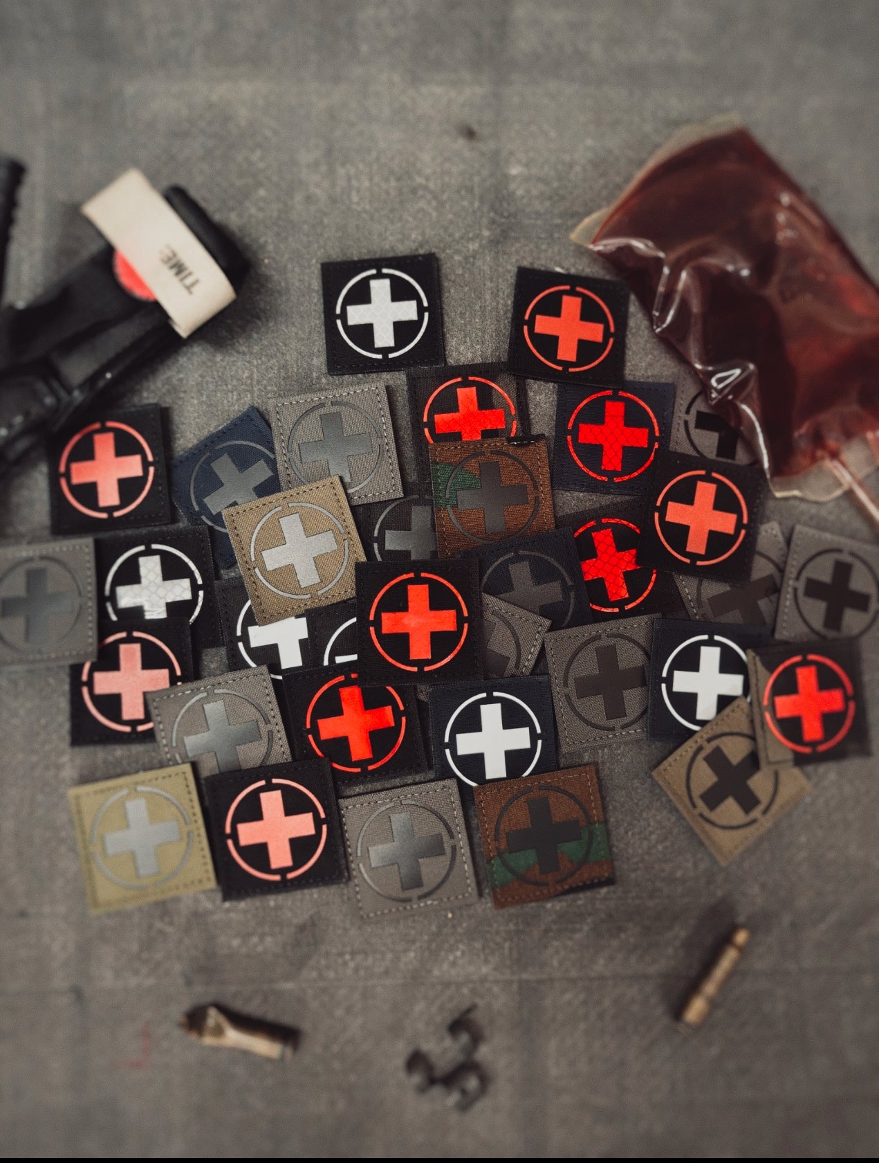 Croix MEDIC Patch Lasercut