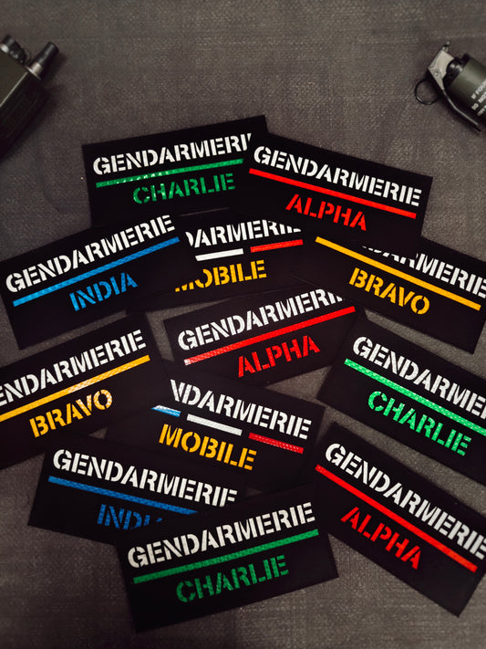 Peloton Gendarmerie Mobile (21x10) Dorsale