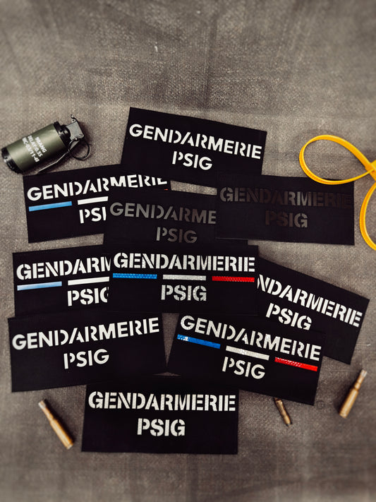 Gendarmerie PSIG 21x10 (Noir)